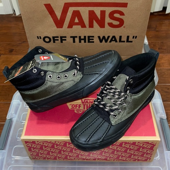 Vans Other - New VANS Sk8-Hi Del Pato M (MTE) Black / Grape Leaf ( Army Military Green )
